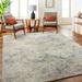 Amzie 2' x 2'11" Modern Light Gray/Cloud Gray/Dark Gray/Smoke/Nutmeg Area Rug - Hauteloom