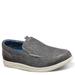 Nunn Bush Brewski Canvas Moc Toe Venetian - Mens 10.5 Grey Slip On Medium