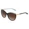 Ralph RA5150 Damen-Sonnenbrille Vollrand Butterfly Acetat-Gestell, Blau