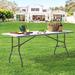 4 - Person 72'' Long Folding Picnic Table