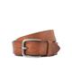 JACK & JONES Men's JACPLANO Leather Belt Gürtel, Cognac, 95