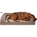 Orthopedic Cooling Gel and Memory Foam Pet Beds for Small Medium and Large Dogs and Cats - Luxe Perfect Comfort Sofa Dog Bed Performance Linen Sofa Dog Bed and More