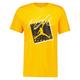 Jordan Herren T-Shirt JORDAN BRAND, gelb/schwarz, Gr. L
