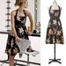 Anthropologie Dresses | Anthropologie Silk Floral Dress - Size 0 | Color: Black | Size: 0