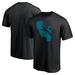 Men's Fanatics Branded Black San Jose Sharks Hometown Collection Push Ahead T-Shirt
