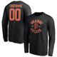 Men's Fanatics Branded Black San Francisco Giants Personalized Hometown Legend Long Sleeve T-Shirt