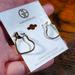 Giani Bernini Jewelry | Giani Bernini 18k Gold-Plated Sterling Silver Diamond Small Heart Hoop Earrings | Color: Gold | Size: Os