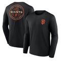 Men's Fanatics Branded Black San Francisco Giants SF Seal Long Sleeve T-Shirt