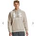 Under Armour Sweaters | Men's Under Armour Rival Fleece Tan Hoodie - Nwt! | Color: Tan | Size: S