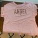 Victoria's Secret Tops | Large Vs Angel Pink Tshirt | Color: Pink | Size: L