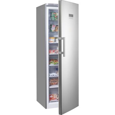 E (A bis G) GRUNDIG Gefrierschrank "GFN 13840 XN" Gefrierschränke silberfarben (edelstahl optik) Gefrierschränke