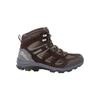 Wanderschuh JACK WOLFSKIN "VOJO 3 TEXAPORE MID M", Gr. UK 13 - EU 48, Normalschaft, braun (schwarz, braun, lime), Main Material Second Material 100% Polyamide Lining Sole 100% Rubber/ EVA, Schuhe
