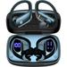 Wireless Earbuds for ZTE nubia Red Magic 6 Pro Bluetooth Headphones 48hrs Play Back Sport Earphones with LED Display Over-Ear Buds with Earhooks Built-in Mic