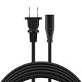 FITE ON 5ft/1.5m UL Listed AC Power Cord Cable Plug For Polk Audio SurroundBar 4000 IHT 4000IHT IHT4000 AM1400-A AM1400-B polkaudio Home Entertainment Theater System Instant Home Theater Surround Bar