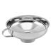 Wozhidaoke Kitchen Gadgets Stainless Steel Canning Funnel Wide Mouth Wide Mouth Jar Funnel with Handle for Wide Mouth And Regular Mouth Wide Mouth Jars Food Grade Metal Jam Funnel B 18*15*6 B