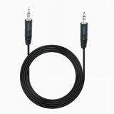 FITE ON Compatible 6ft Black Premium 3.5mm Audio Cable Speaker Cord Replacement for Sirius Starmate 2 3 ST3 4 ST4 5 ST5 XM Radio