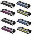 Compatible Multipack Konica Minolta Magicolour 1650EN Printer Toner Cartridges (8 Pack) -A0V301H