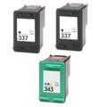 Compatible Multipack HP PhotoSmart 2575v All-in-One Printer Ink Cartridges (3 Pack) -C9364EE