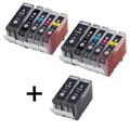 Compatible Multipack Canon PIXMA MP800R Printer Ink Cartridges (12 Pack) -0628B001