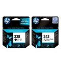 Original Multipack HP DeskJet 6840xi Printer Ink Cartridges (2 Pack) -C8765EE