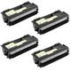 Compatible Multipack Brother HL-1240 Printer Toner Cartridges (4 Pack) -TN6600