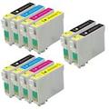 Compatible Multipack Epson Stylus SX218 Printer Ink Cartridges (10 Pack) -C13T07114011