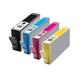 Compatible Multipack HP PhotoSmart Premium Fax C309a All-in-One Printer Ink Cartridges (4 Pack) -CN684EE
