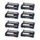 Compatible Multipack Epson AcuLaser M2400DTN Printer Toner Cartridges (8 Pack) -C13S050583