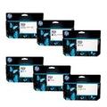 Original Multipack HP DesignJet T2530 Printer Ink Cartridges (6 Pack) -B3P21A