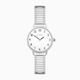 Sekonda Sekonda Easy Reader Ladies Watch | Silver Brass Case & Stainless Steel Expander Bracelet with White Dial | 30131