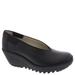 Fly London Yoza - Womens Euro 39 US 8 - 8.5 Black Slip On Medium