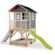 Maisonnette en bois pour enfants Loft 500 Gris Exit Toys