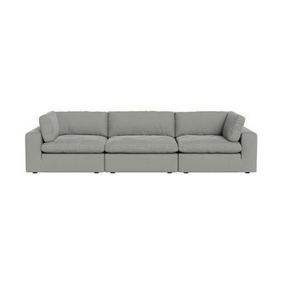 Bloom 3-Piece Modular Sofa Gray
