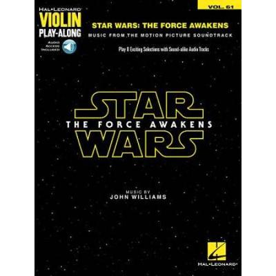 Star Wars: The Force Awakens: Violin Play-Along Volume 61