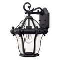 Hinkley San Clemente 14 1/2" High Black Outdoor Wall Light