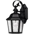 Hinkley Edgewater Black 11" High Outdoor Wall Light