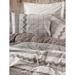 East Urban Home Aeilt 100% Cotton Duvet Cover Set Cotton in Brown/White | 61" x 87" Duvet Cover + 1 31" x 31" Pillowcase | Wayfair