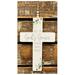 Gracie Oaks Hanging Cross Wall Décor in White | 13.5 H x 8.5 W x 0.75 D in | Wayfair 1DD12A2CA4B54708879723FB98090D7D