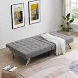 Convertible Memory Foam Futon Couch Bed, Modern Folding Sleeper Sofa Modern Loveseat, Accent Sofa, Folding Futon Sofa Bed