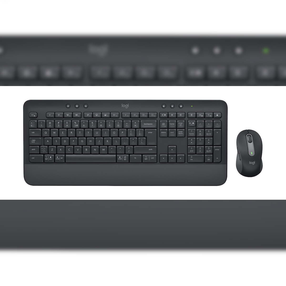 Logitech Maus&Tastaturset MK650 Wireless+Bluetooth Image
