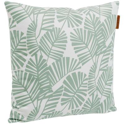 Hesperide - Outdoor-Deko-Kissen Fylie Palm & Graugrün - 40 x 40 cm - Hespéride Image
