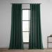 Exclusive Fabrics Dobby Linen Light Filtering Curtains (1 Panel) - Textured Elegance for Sophisticated Window Dressing