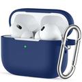 Ouwegaga Case for Apple AirPods Pro 2nd Generation Case Cover for Men Dark Blue