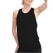 Dtydtpe 2024 Clearance Sales Tank Top for Women Open Back Sport Solid Yoga Shirts Tie Workout Racerback Tank Womens Tops