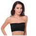 iOPQO lingerie for women Women s Strapless Bra Hollow Out Back Stretch Soft Bralette Underwear Tube Tops Black XL