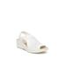 Wide Width Women's Star Bright Sandals by BZees in White (Size 9 W)