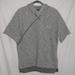 Adidas Shirts | Mens' Adidas Gray Short Sleeve Hooded Sweatshirt Size Large | Color: Black/Gray | Size: L