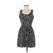 American Eagle Outfitters Casual Dress - Mini: Black Jacquard Dresses - Women's Size Small