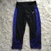 Adidas Pants & Jumpsuits | Adidas Climalite Capri Workout Pants Small | Color: Black/Purple | Size: S