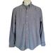 American Eagle Outfitters Shirts | American Eagle Seriously Soft Classic Fit Button Up Long Sleeve Shirt Size Men M | Color: Gray/White | Size: M